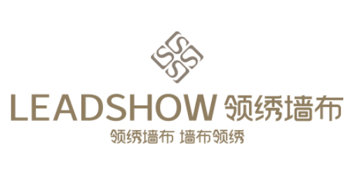 领绣墙布